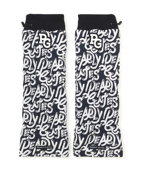 ぷにぷにロゴ柄レッグウォーマー (LADIES)（その他小物）｜PEARLY