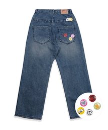 youthbath（ユースバース）の「PIN BUTTON DENIM PANTS（デニムパンツ）」