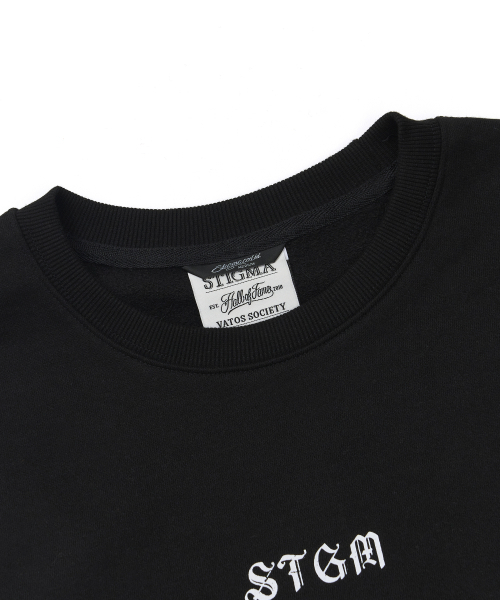 STIGMA（スティグマ）の「Stay High Oversized Crewneck Black（スウェット・メンズ・その他・MEDIUM）」の3枚目の写真