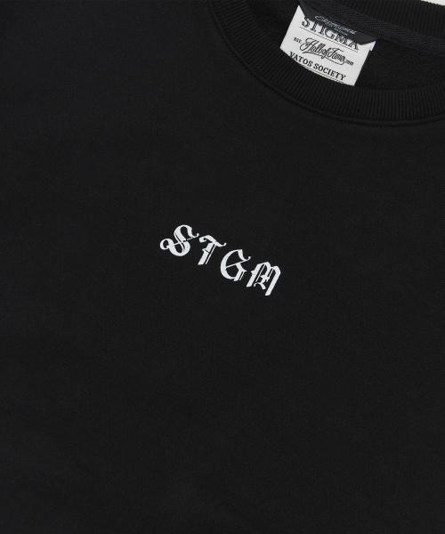 STIGMA（スティグマ）の「Stay High Oversized Crewneck Black（スウェット・メンズ・その他・MEDIUM）」の4枚目の写真