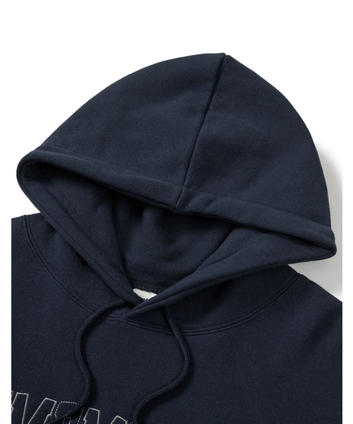 MMLG（エムエムエルジー）の「[Mmlg] MM AFTERIMAGE HOODIE (AUTHENTIC NAVY)（パーカー・レディース・その他・X-LARGE/LARGE/MEDIUM/SMALL）」の3枚目の写真