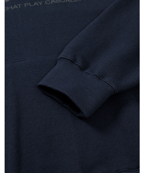 MMLG（エムエムエルジー）の「[Mmlg] MM AFTERIMAGE HOODIE (AUTHENTIC NAVY)（パーカー・レディース・その他・X-LARGE/LARGE/MEDIUM/SMALL）」の6枚目の写真