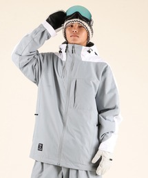 スノーボード ウェア」に該当するグレー/灰色系のメンズファッション