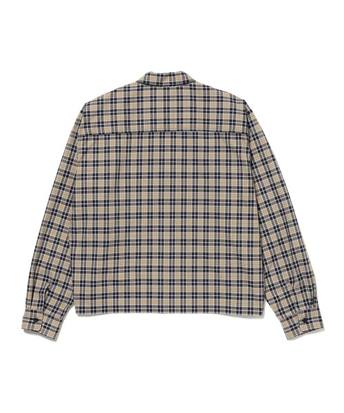 BEAMS（ビームス）の「チェック ショートシャツ（シャツ/ブラウス・メンズ・ブラック/ベージュ・S/M/L/XL）」の14枚目の写真