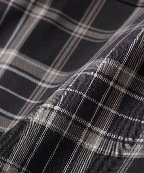 BEAMS（ビームス）の「チェック ショートシャツ（シャツ/ブラウス・メンズ・ブラック/ベージュ・S/M/L/XL）」の12枚目の写真