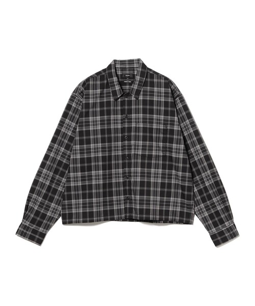 BEAMS（ビームス）の「チェック ショートシャツ（シャツ/ブラウス・メンズ・ブラック/ベージュ・S/M/L/XL）」の11枚目の写真