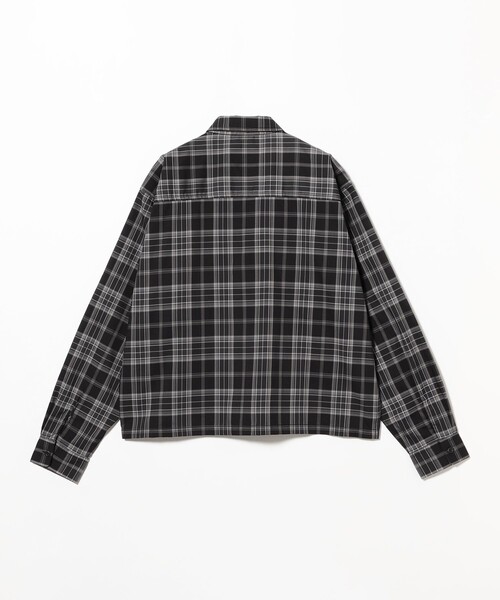 BEAMS（ビームス）の「チェック ショートシャツ（シャツ/ブラウス・メンズ・ブラック/ベージュ・S/M/L/XL）」の10枚目の写真