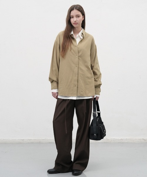 GENERAL IDEA(ジェネラルアイデア)の「【GENERAL IDEA】アウトポケットショルダーバッグ / OUT POCKET SHOULDER BAG(ショルダーバッグ・レディース・ネイビー/ブラック・FREE)」の10枚目の写真