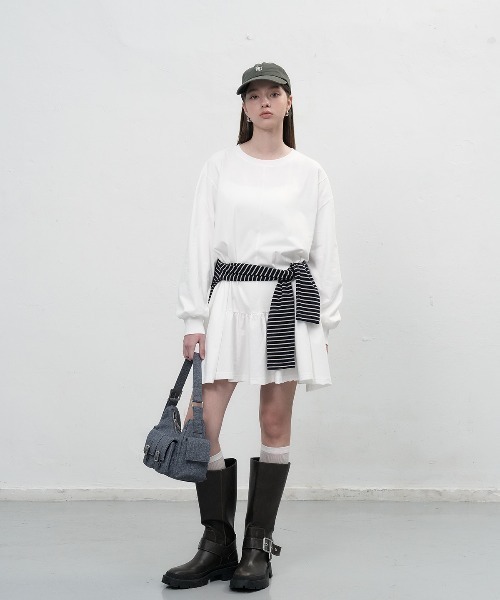 GENERAL IDEA(ジェネラルアイデア)の「【GENERAL IDEA】アウトポケットショルダーバッグ / OUT POCKET SHOULDER BAG(ショルダーバッグ・レディース・ネイビー/ブラック・FREE)」の18枚目の写真