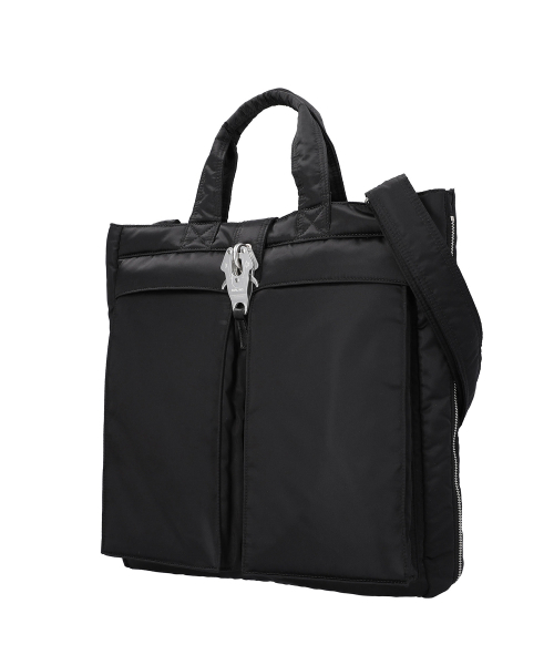 SSRL(シエスタ ロイヤル レーベル)の「Raven Expandable Tote Bag / Black(トートバッグ・レディース・その他・OS)」の2枚目の写真