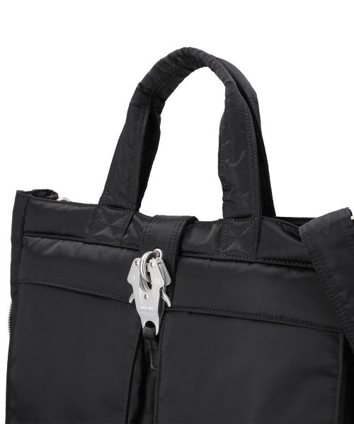 SSRL(シエスタ ロイヤル レーベル)の「Raven Expandable Tote Bag / Black(トートバッグ・レディース・その他・OS)」の6枚目の写真