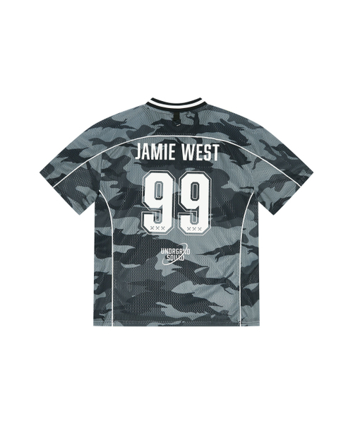 JAMIE WEST(ジェイミーウエスト)の「NO.99 VネックマッシュカモTシャツ(ブラック)(Tシャツ/カットソー・レディース・その他・MEDIUM/LARGE/X-LARGE)」の6枚目の写真
