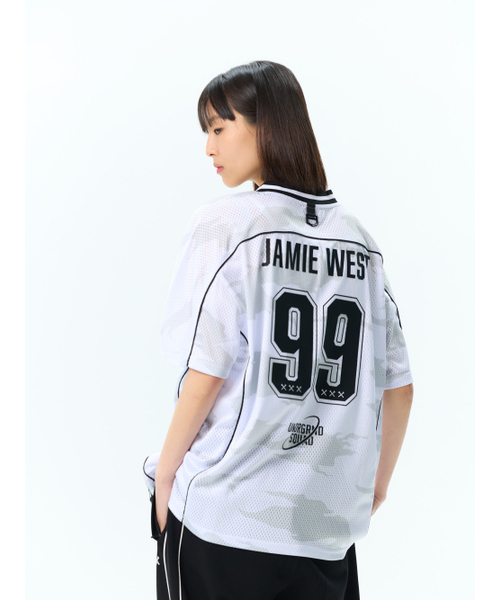 JAMIE WEST(ジェイミーウエスト)の「NO.99 VネックマッシュカモTシャツ(ブラック)(Tシャツ/カットソー・レディース・その他・MEDIUM/LARGE/X-LARGE)」の18枚目の写真
