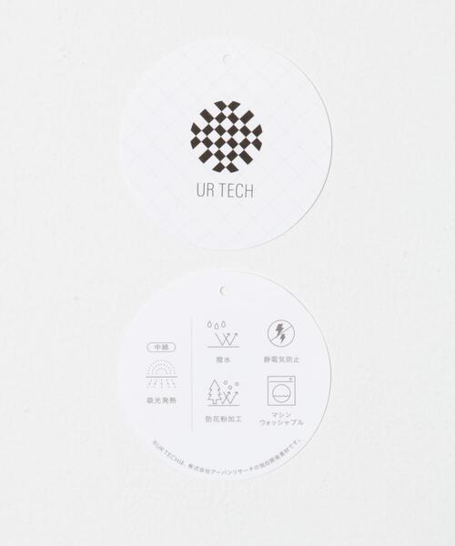 URBAN RESEARCH DOORS(アーバンリサーチドアーズ)の「『UR TECH』撥水ポケッタブル中綿ブルゾン(ブルゾン・レディース・ベージュ系その他/ブラック/チャコールグレー・FREE)」の5枚目の写真