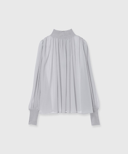 ジョーゼットフレアブラウス（シャツ/ブラウス）｜anuans（ア