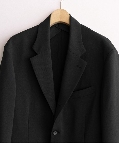 WYM LIDNM（ウィム バイ リドム）の「HIGH TWIST PE CLASSIC SUIT（スーツセット・メンズ・ブラック/チャコール・S/M/L）」の18枚目の写真