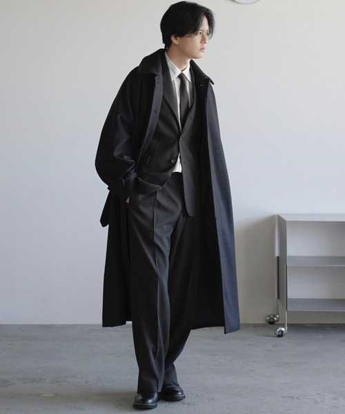 スーツ WYM LIDNM HIGH TWIST PE CLASSIC SUIT HIGH TWIST PE CLASSIC SUIT（スーツセット）｜WYM LIDNM（ウィム バイ