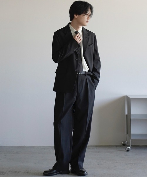 スーツ PE HIGH TWIST PE CLASSIC SUIT（スーツセット）｜WYM LIDNM（ウィム バイ