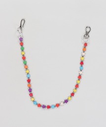 SPINNS | メタルウォレットチェーン/レインボースター/星柄/ユニセックス(ウォレットチェーン)