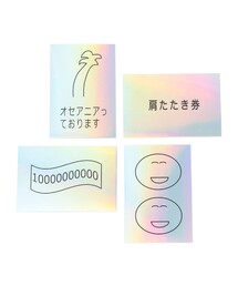 TOKYO CULTUART by BEAMS（トウキョウカルチャートバイビームス）の「平山昌尚(HIMAA) / ホログラム ステッカー（ステッカー/テープ）」