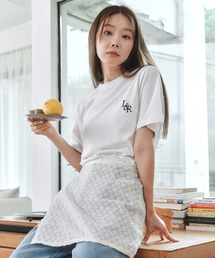 Signature Logo Half-Sleeve T-shirt  [white]