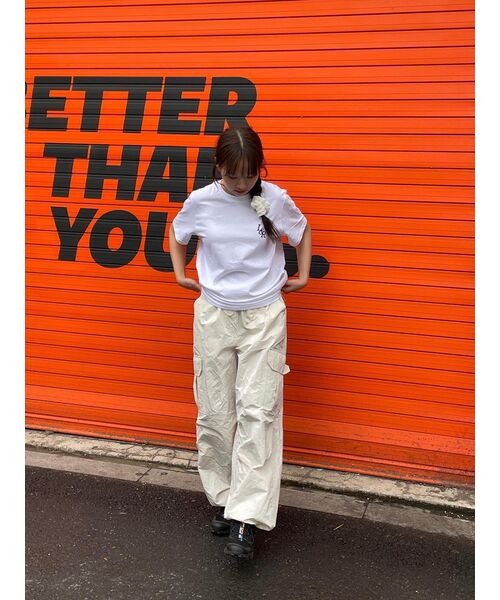 LOSSYROW（ロッシロー）の「Signature Logo Half-Sleeve T-shirt  [white]（Tシャツ/カットソー・レディース・その他・FREE）」の12枚目の写真