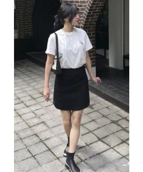LOSSYROW（ロッシロー）の「Signature Logo Half-Sleeve T-shirt  [white]（Tシャツ/カットソー・レディース・その他・FREE）」の13枚目の写真