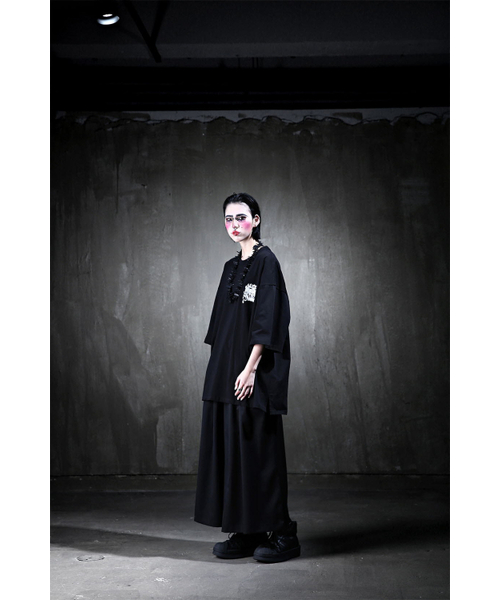 KIRTIMUKHA(キールティムカ)の「プリンティングルーズフィット半袖Tシャツブラック(Tシャツ/カットソー・メンズ・その他・2/3)」の20枚目の写真
