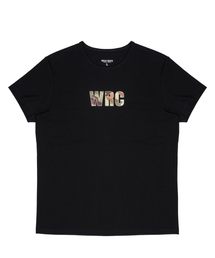 ワイルドマッスルフィットTシャツ_ブラック(カモプリント)