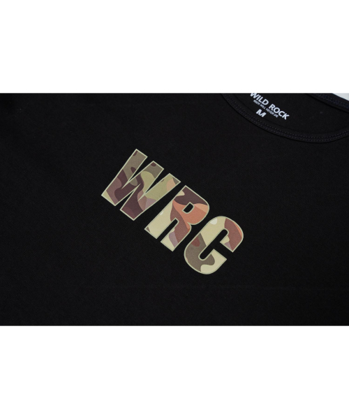 WILDROCK（ワイルドロック）の「ワイルドマッスルフィットTシャツ_ブラック（カモプリント）（Tシャツ/カットソー・メンズ・その他・MEDIUM/LARGE）」の3枚目の写真
