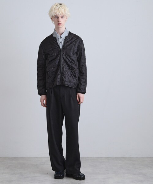 セール】【3WAY】ウール調サキソニーフードブルゾン（ブルゾン）｜tk