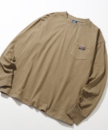 【GERRY/ジェリー】ピグメント胸ポケット ロングスリーブTシャツ