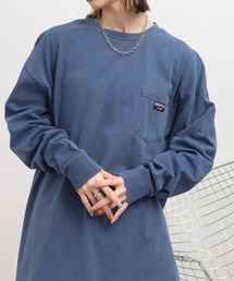 【GERRY/ジェリー】ピグメント胸ポケット ロングスリーブTシャツ