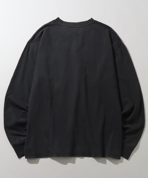 GERRY(ジェリー)の「【GERRY/ジェリー】ピグメント胸ポケット ロングスリーブTシャツ(Tシャツ/カットソー・メンズ・グリーン/ベージュ/ネイビー/ブラック・L/LL/M)」の16枚目の写真