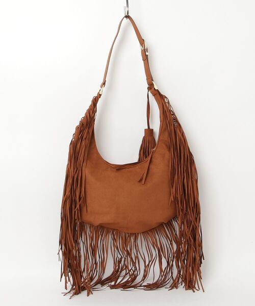 adidas（アディダス）の「オリジナルス ニューイヤー メーカーフェイズ スエード タッセル バッグ / アディダスオリジナルス adidas Originals（ショルダーバッグ・レディース・ブラウン・FREE）」の7枚目の写真