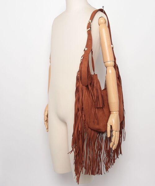 adidas（アディダス）の「オリジナルス ニューイヤー メーカーフェイズ スエード タッセル バッグ / アディダスオリジナルス adidas Originals（ショルダーバッグ・レディース・ブラウン・FREE）」の10枚目の写真