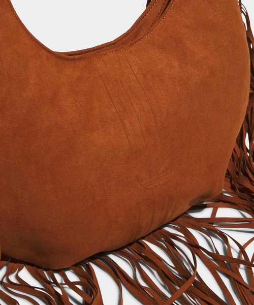 adidas（アディダス）の「オリジナルス ニューイヤー メーカーフェイズ スエード タッセル バッグ / アディダスオリジナルス adidas Originals（ショルダーバッグ・レディース・ブラウン・FREE）」の6枚目の写真