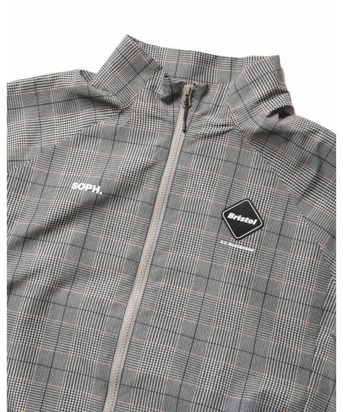 F.C.Real Bristol（エフシーレアルブリストル）の「PLAID VENTILATION PRACTICE JACKET（ブルゾン・メンズ・グレー/ネイビー・LARGE/X-LARGE/SMALL/MEDIUM/XX-LARGE）」の8枚目の写真