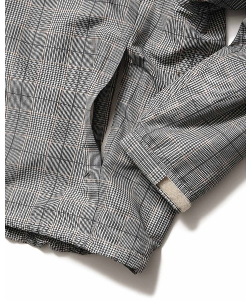 F.C.Real Bristol（エフシーレアルブリストル）の「PLAID VENTILATION PRACTICE JACKET（ブルゾン・メンズ・グレー/ネイビー・LARGE/X-LARGE/SMALL/MEDIUM/XX-LARGE）」の9枚目の写真