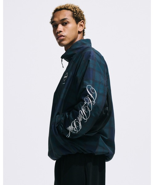 F.C.Real Bristol（エフシーレアルブリストル）の「PLAID VENTILATION PRACTICE JACKET（ブルゾン・メンズ・グレー/ネイビー・LARGE/X-LARGE/SMALL/MEDIUM/XX-LARGE）」の5枚目の写真