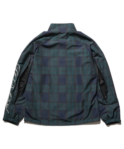 F.C.Real Bristol（エフシーレアルブリストル）の「PLAID VENTILATION PRACTICE JACKET（ブルゾン・メンズ・グレー/ネイビー・LARGE/X-LARGE/SMALL/MEDIUM/XX-LARGE）」の12枚目の写真