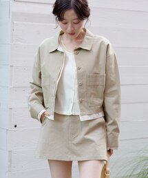 Kastane｜カスタネのジャケット/アウター（ベージュ系・無地）通販
