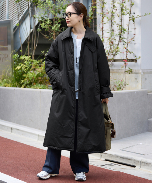 撥水中綿ステンカラーコート（ステンカラーコート）｜SLOBE IENA