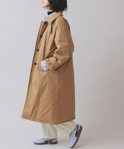 撥水中綿ステンカラーコート（ステンカラーコート）｜SLOBE IENA