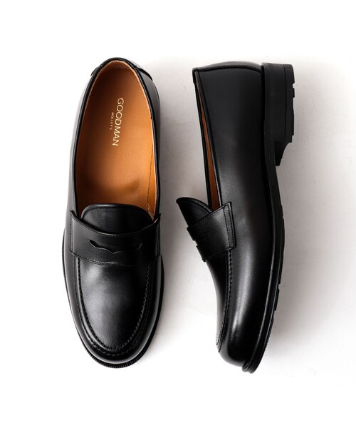 NOLLEY’S(ノーリーズ)の「《ビジカジ対応》コインローファーシューズ フェニックス2 日本製(ローファー・メンズ・ブラック・43/42/41/40/39)」の4枚目の写真