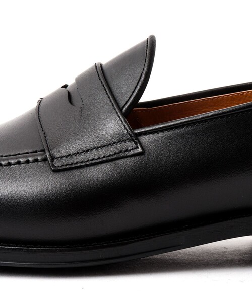 NOLLEY’S(ノーリーズ)の「《ビジカジ対応》コインローファーシューズ フェニックス2 日本製(ローファー・メンズ・ブラック・43/42/41/40/39)」の11枚目の写真