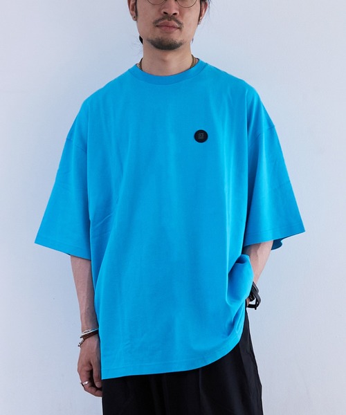 NNBF(エヌエヌビーエフ )の「NNBF T-SHIRTS(Tシャツ/カットソー・メンズ・ライム/ブルー/ホワイト・MEDIUM/X-LARGE/LARGE)」の3枚目の写真