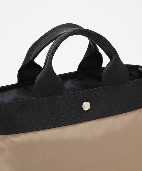 Breath TOPKAPI(ブレストプカピ)の「【Breath TOPKAPI sis】【WEB限定】ナイロン トート バッグ ショルダー付き 軽量 / RIPPLE リプル(トートバッグ・レディース・ライトベージュ/グレイッシュベージュ/ブラック・FREE)」の15枚目の写真