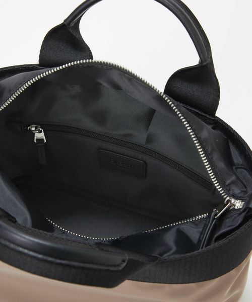 Breath TOPKAPI(ブレストプカピ)の「【Breath TOPKAPI sis】【WEB限定】ナイロン トート バッグ ショルダー付き 軽量 / RIPPLE リプル(トートバッグ・レディース・ライトベージュ/グレイッシュベージュ/ブラック・FREE)」の8枚目の写真