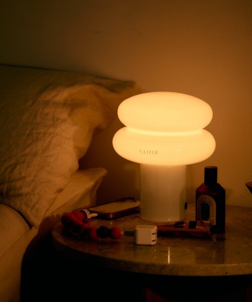 SAHIR（サヒール）の「【SAHIR サヒール】Milk glass lamp　ミルクガラスランプ（照明・レディース・ピンク/アイボリー・0）」の20枚目の写真